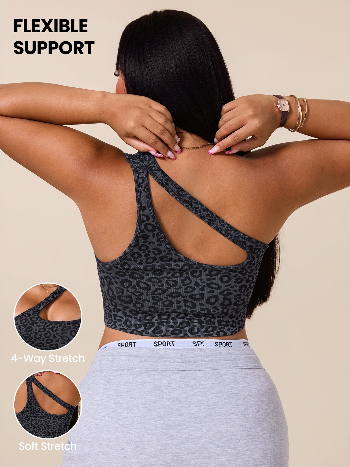 Women Plus Size Asymmetrical S - огляд і ціна Tank Top Ribbed