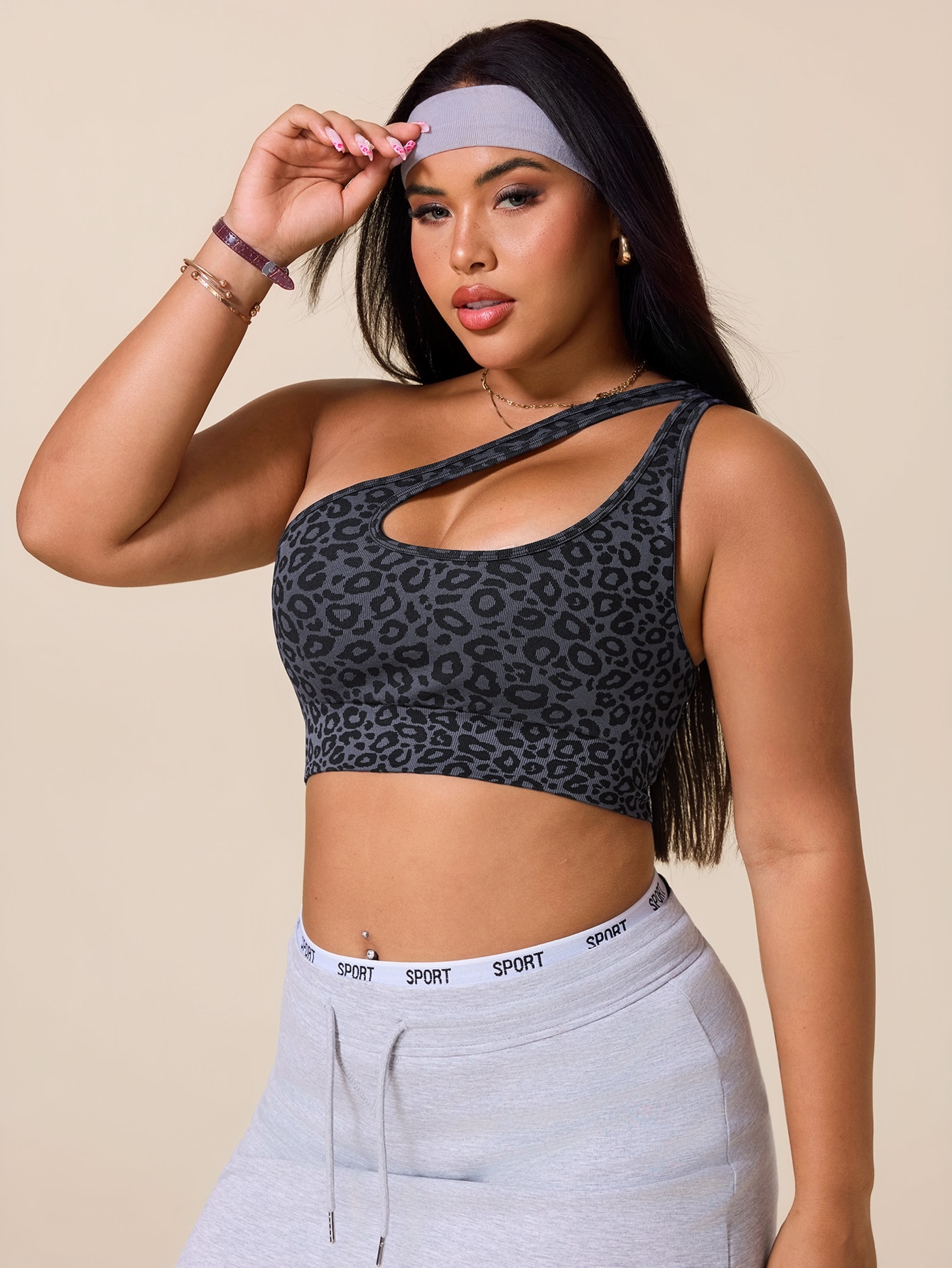 Women Plus Size Asymmetrical S - огляд і ціна Tank Top Ribbed