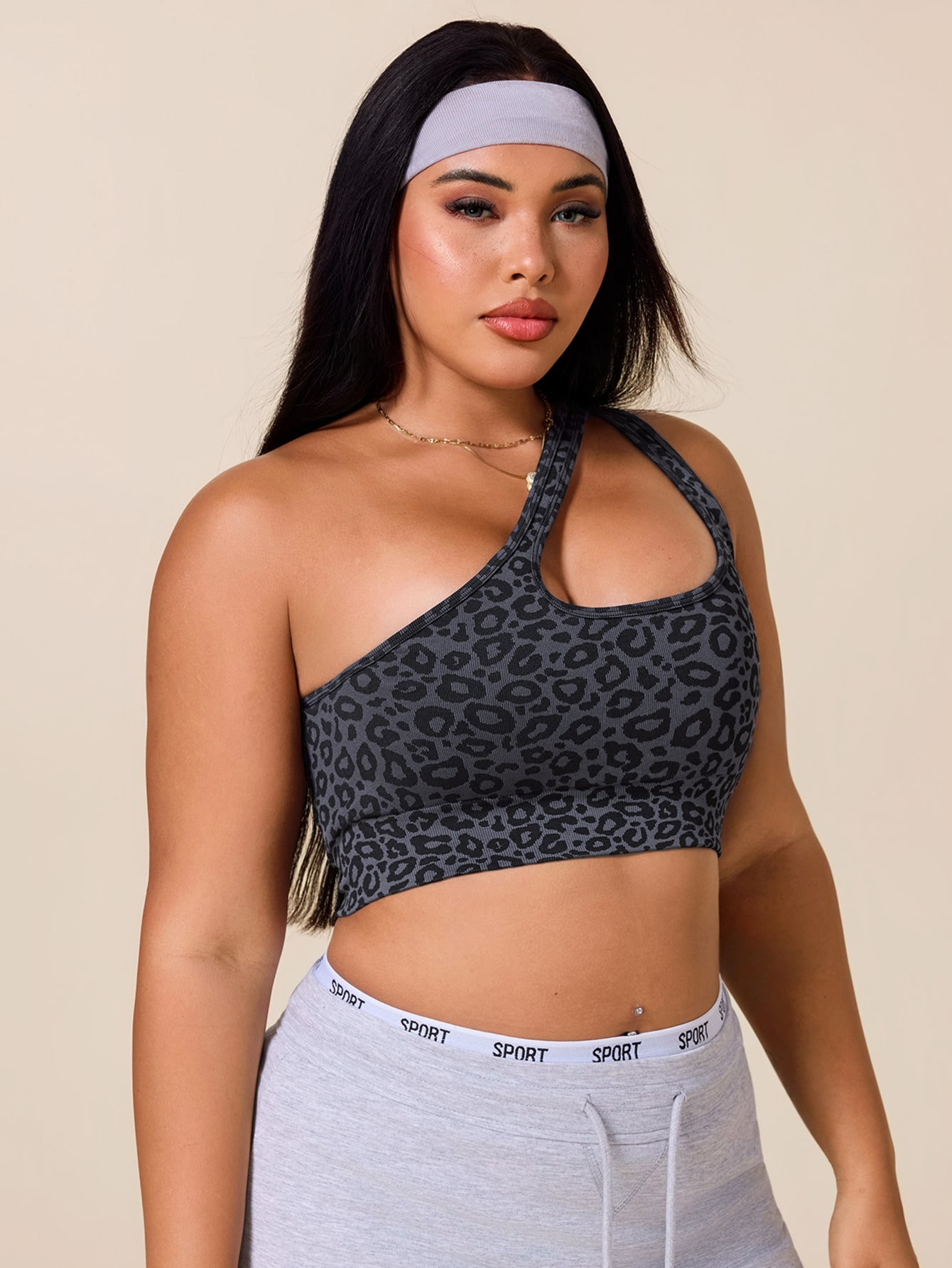 Women Plus Size Asymmetrical S - огляд і ціна Tank Top Ribbed