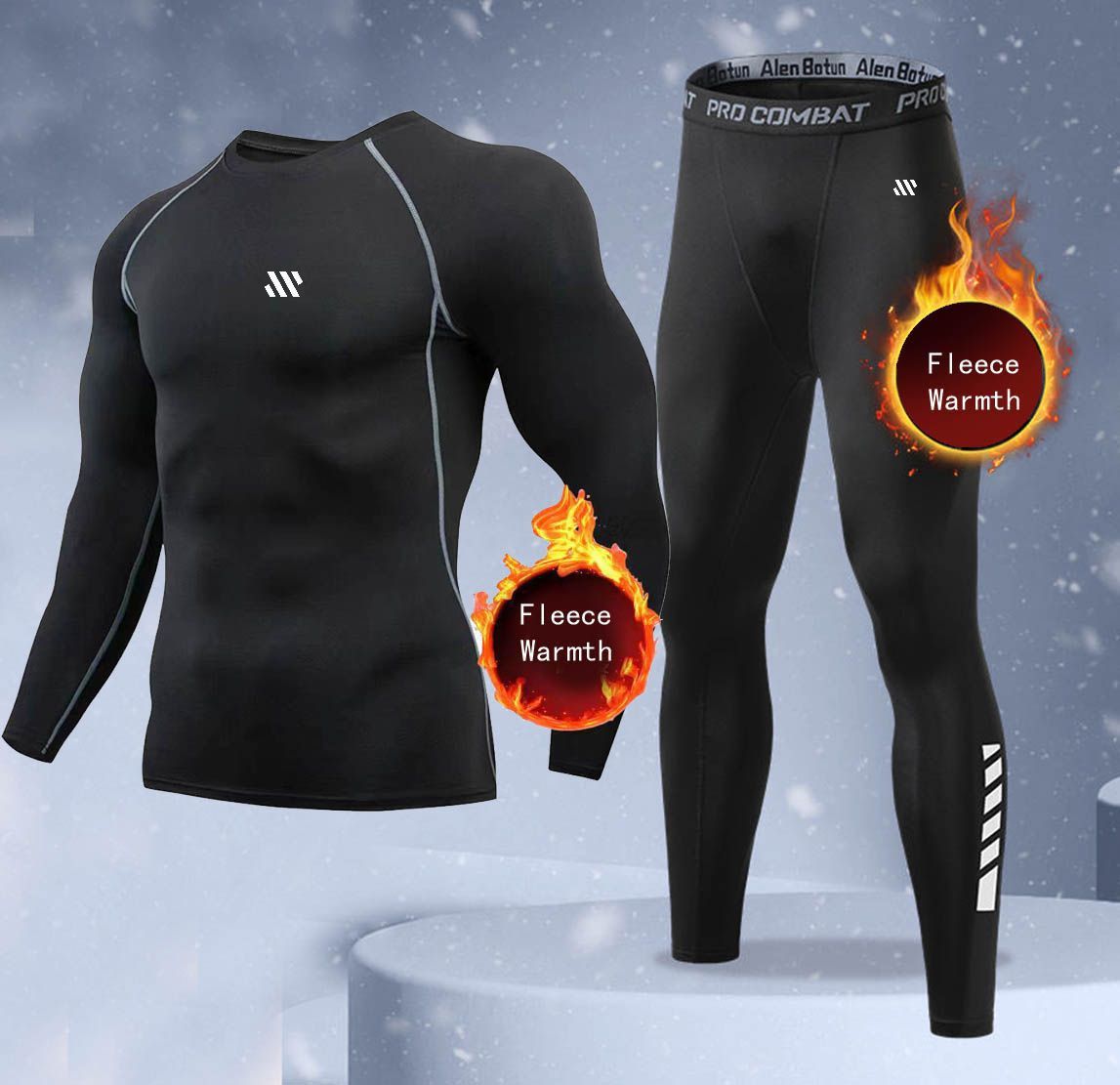 New 2-pieces Winter Warm Men U - огляд і ціна Thermal Long John