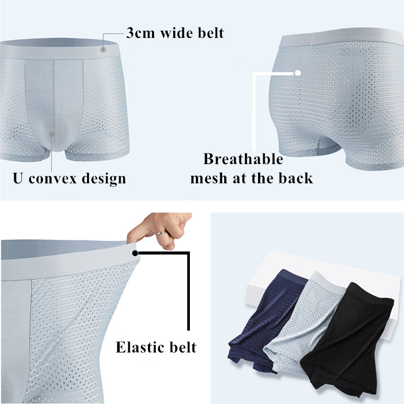 4pcs/Lot Underwear Men's Panti - огляд і ціна Multi Pack Underwear