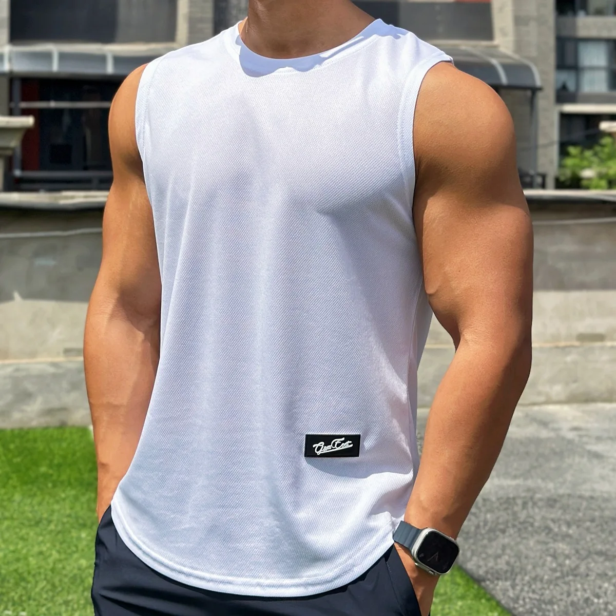 2025 Summer New Trend Men tank - огляд і ціна Undershirt Crew Neck
