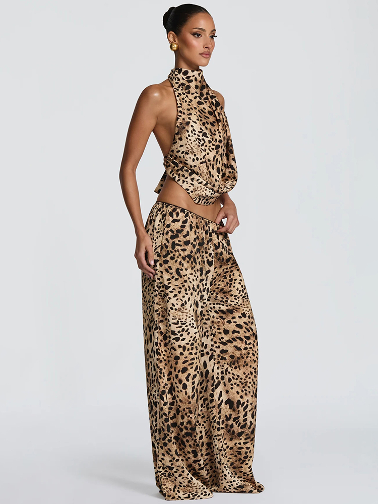 Sisterlinda Leopard Print 2 Pi - огляд і ціна Suspender Tank Top